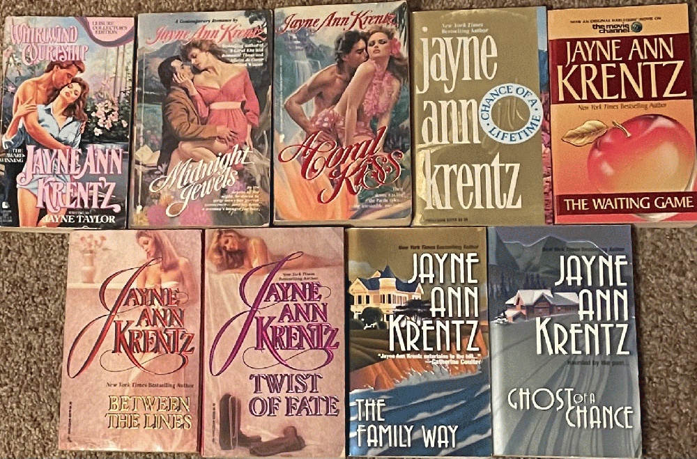 Bundle: (9) Books - 1980s Romance