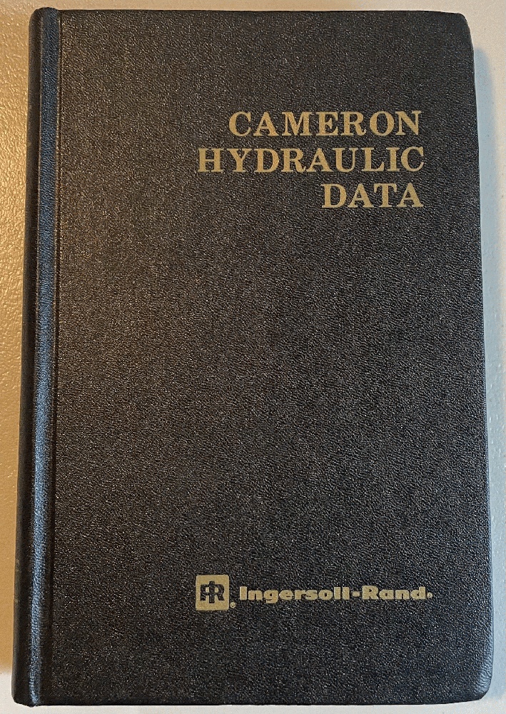 Cameron Hydraulic Data
