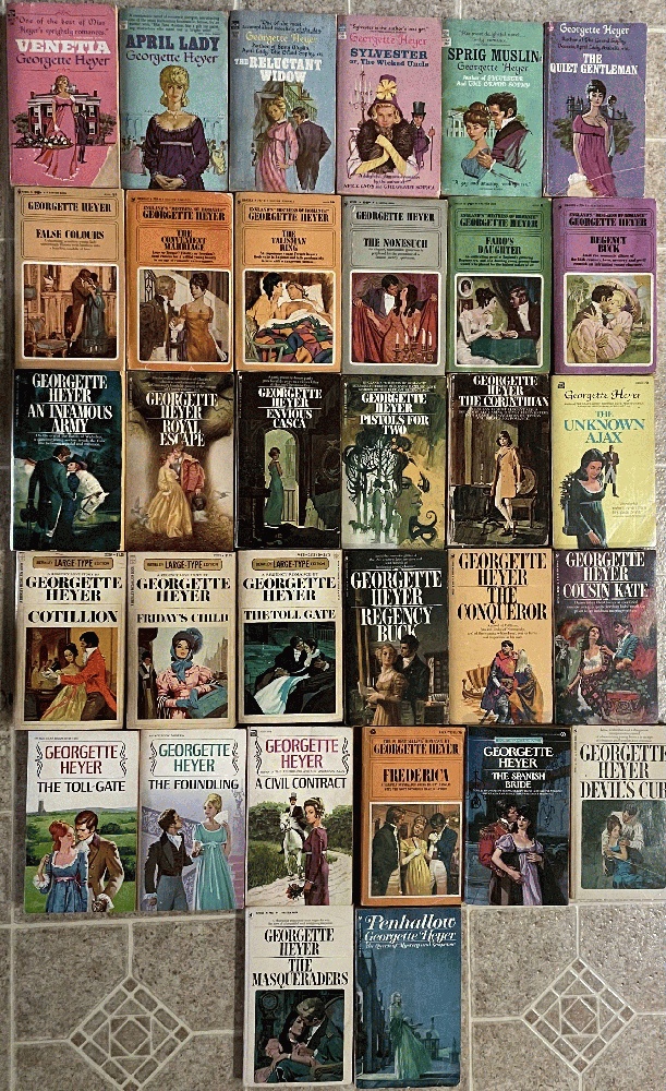 Bundle: (32) Vintage Romance books