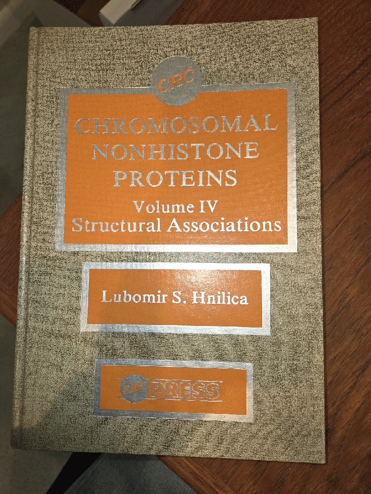 Chromosomal Nonhistone Protein Strucl Associations Vol 4