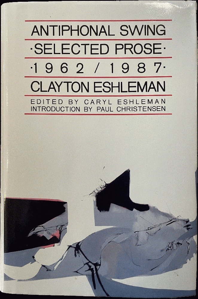 Image for Antiphonal Swing: Selected Prose, 1962-1987