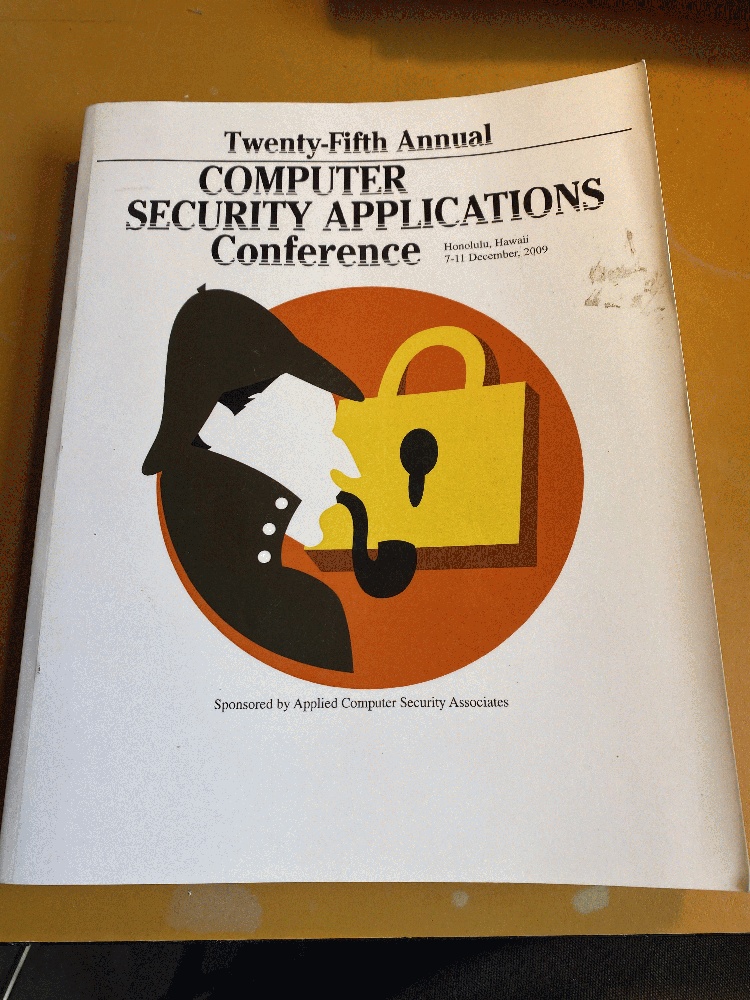 Image for 25th Annual Computer Security Applications Conference by n/a