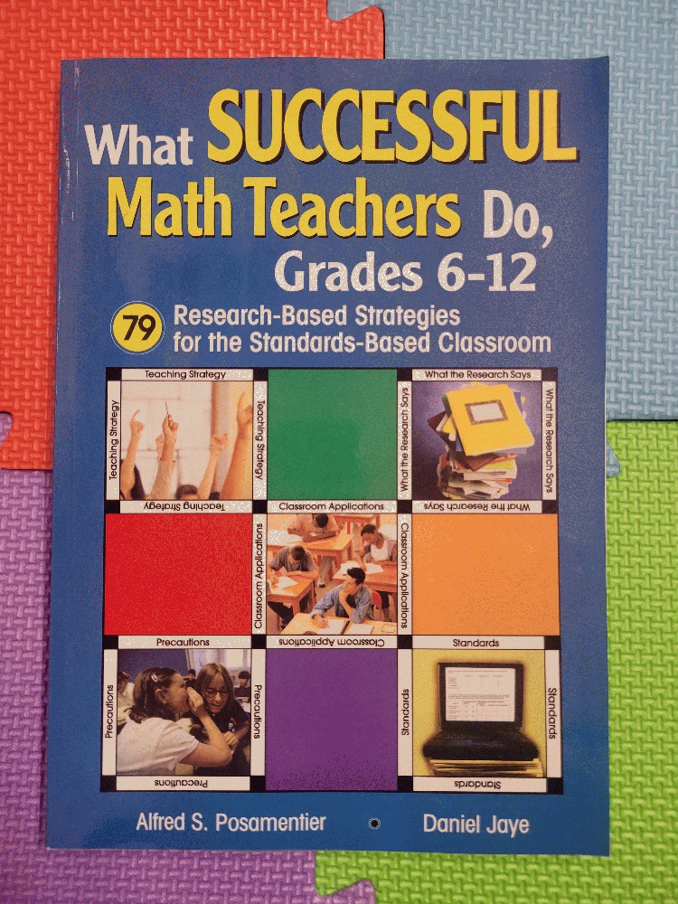 Image for What Successful Math Teachers Do, Grades 6-12: 79 Research-Based Strategies for the Standards-Based Classroom