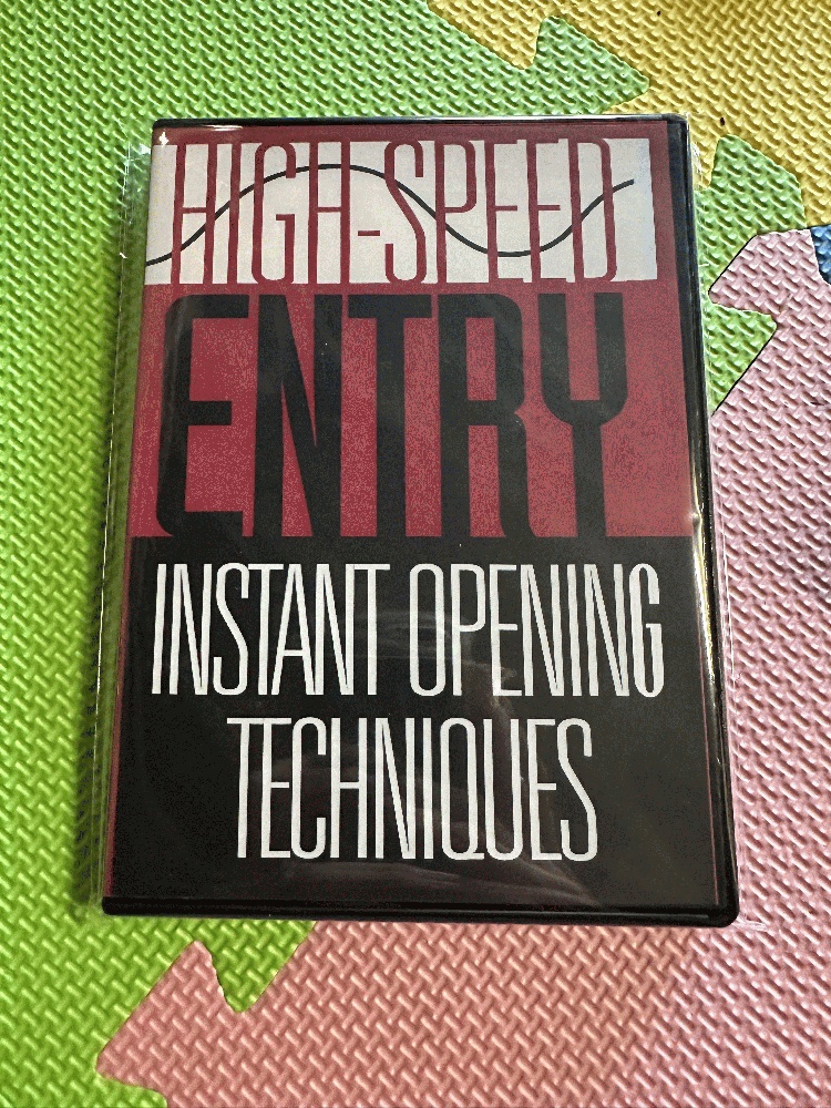 Image for High-Speed Entry: Instant Opening Techniques