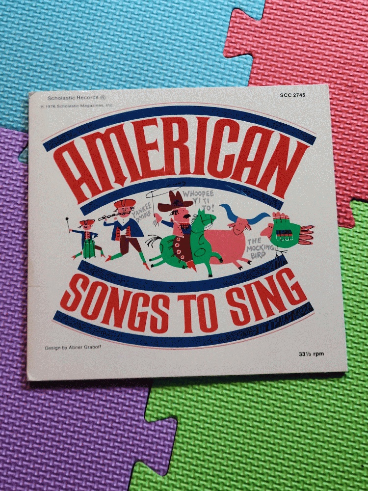 Image for American Songs to Sing (7" Vinyl 33 RPM) - 10 Songs for Kids