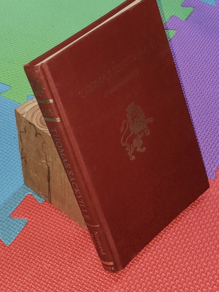 Image for Thomas Sackville (Twayne's English authors series)
