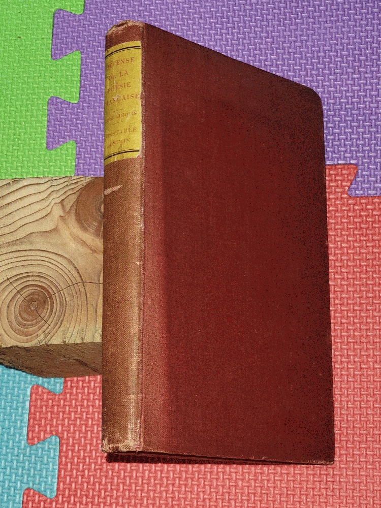 Image for Defense De La Poesie Francaise: A L'Usage Des Lectures Anglais