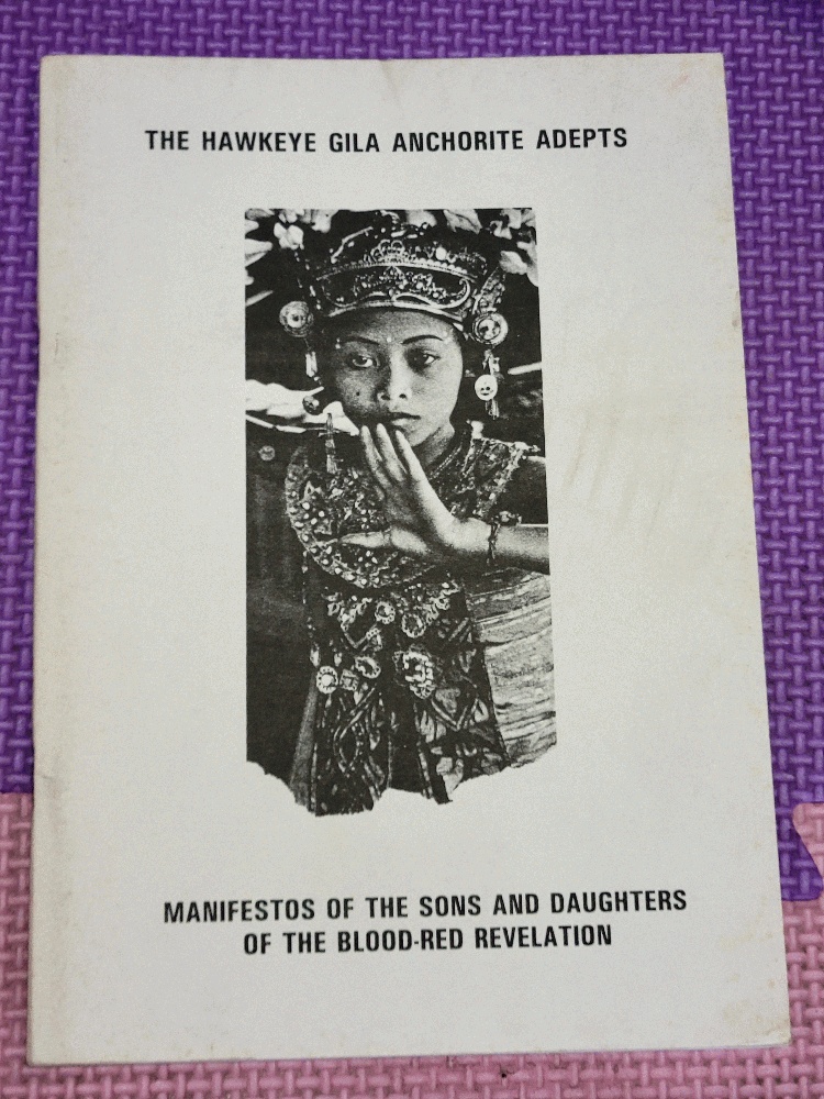 Image for Manifestos Of The Sons And Daughters Of The Blood-Red Revolution