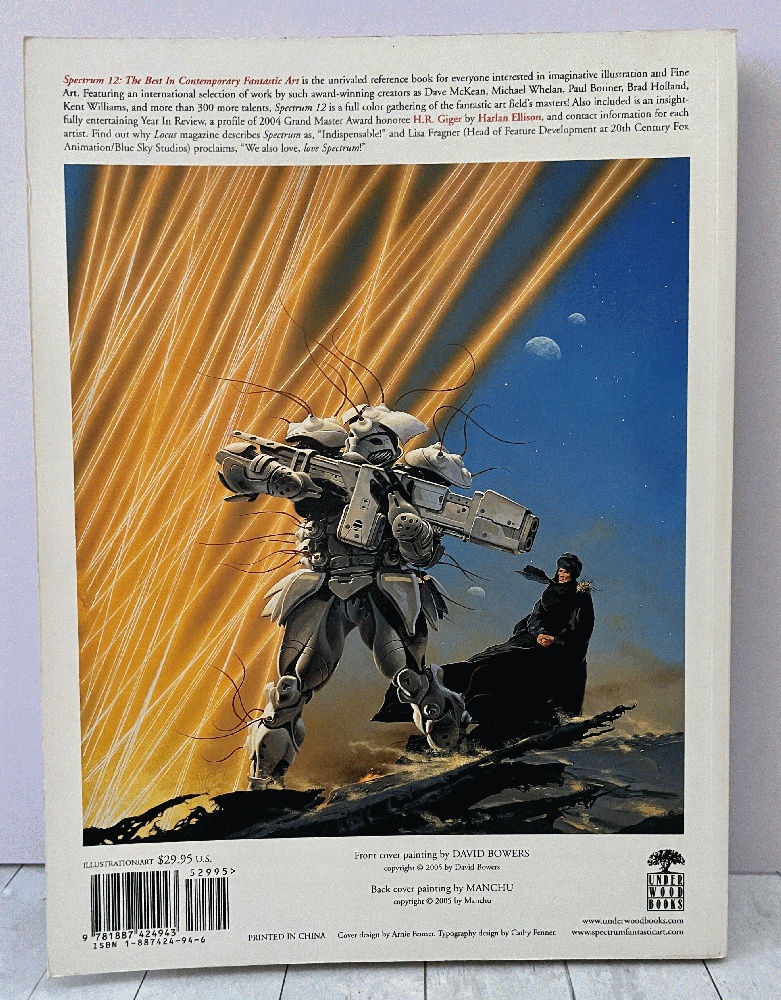 Spectrum 12: The Best in Contemporary Fantastic Art Fenner 2005 PBK LOCUS AWARD - Imagen 2 de 9