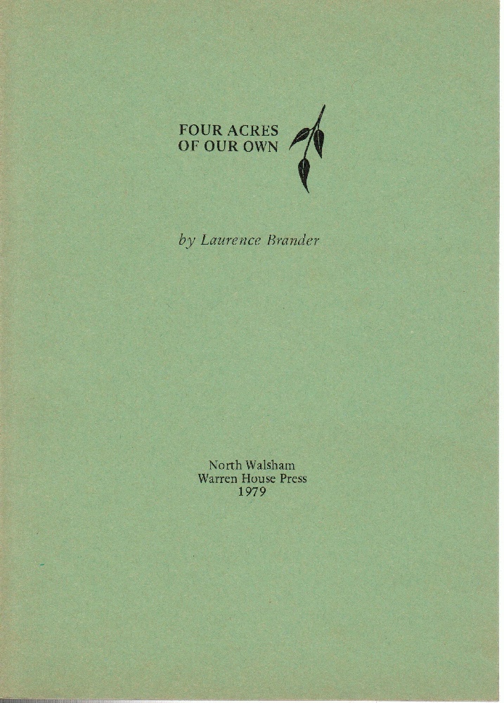 Image for Four Acres Of Our Own
