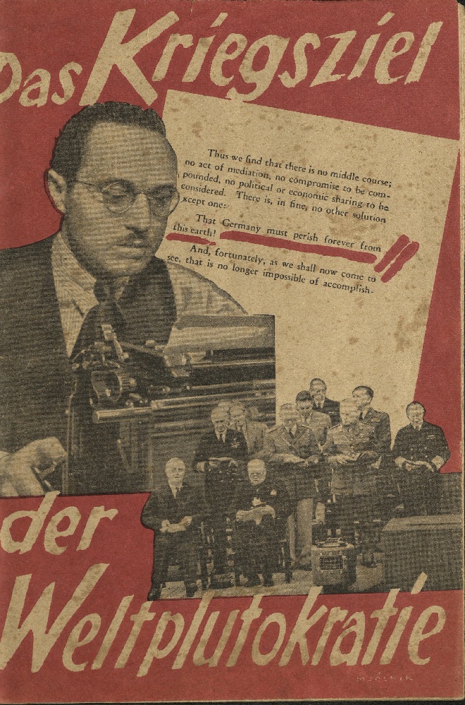 Image for Das Kriegsziel der Weltplutokratie (The war destination of the world plutocracy)