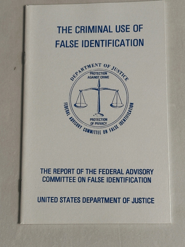The Criminal Use of False Identification