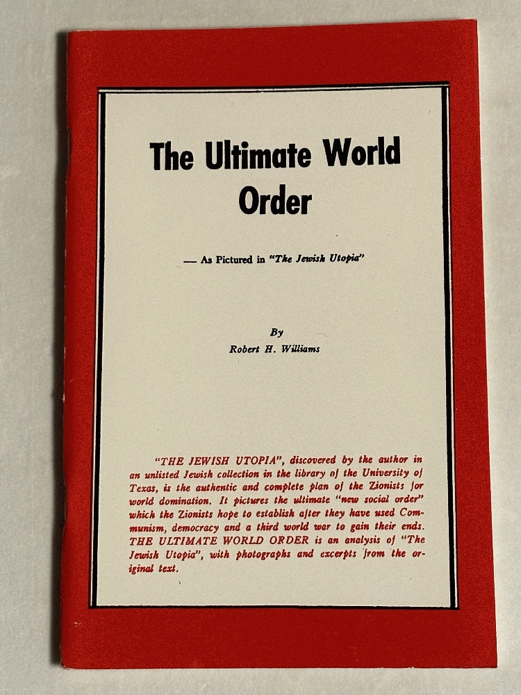 The Ultimate World Order