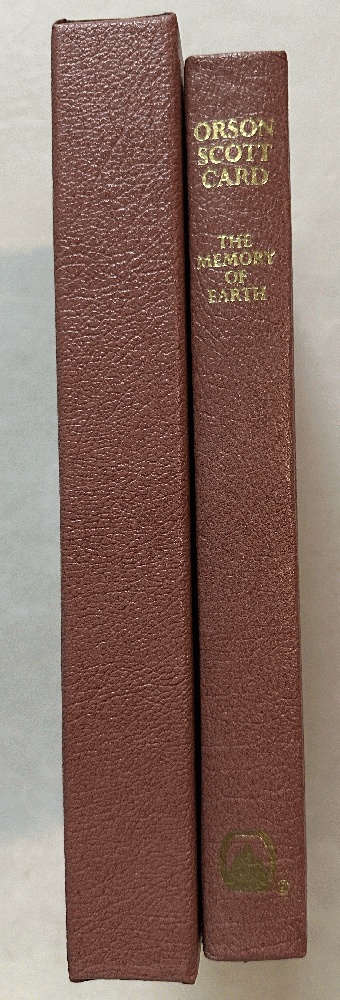 The Memory of Earth (Homecoming Saga) Limited Lettered Leather Edition!