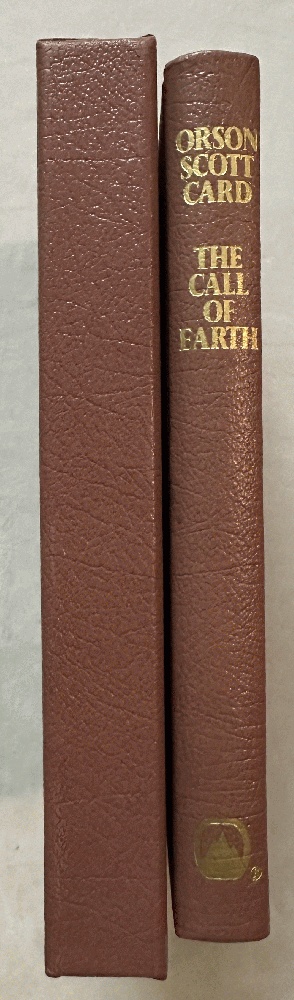 The Call of Earth (Homecoming) Leather, Lettered, Limited Edition!