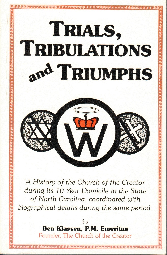Image for Trials, Tribulations and Triumphs