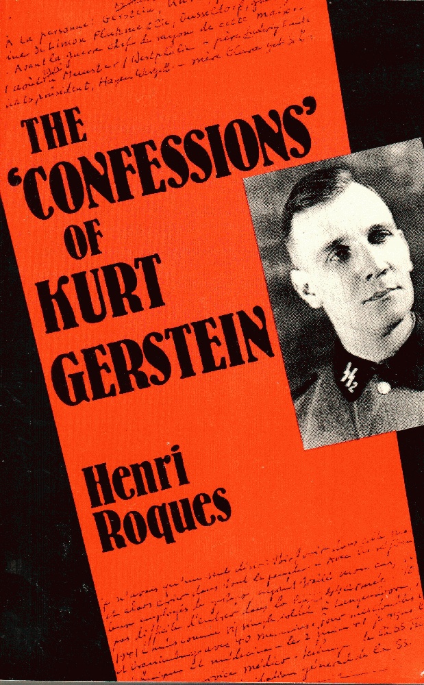 Image for The "Confessions" of Kurt Gerstein