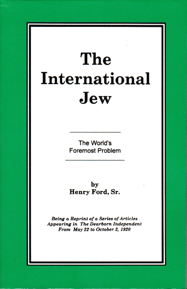 Image for The International Jew Volume I: The World's Foremost Problem