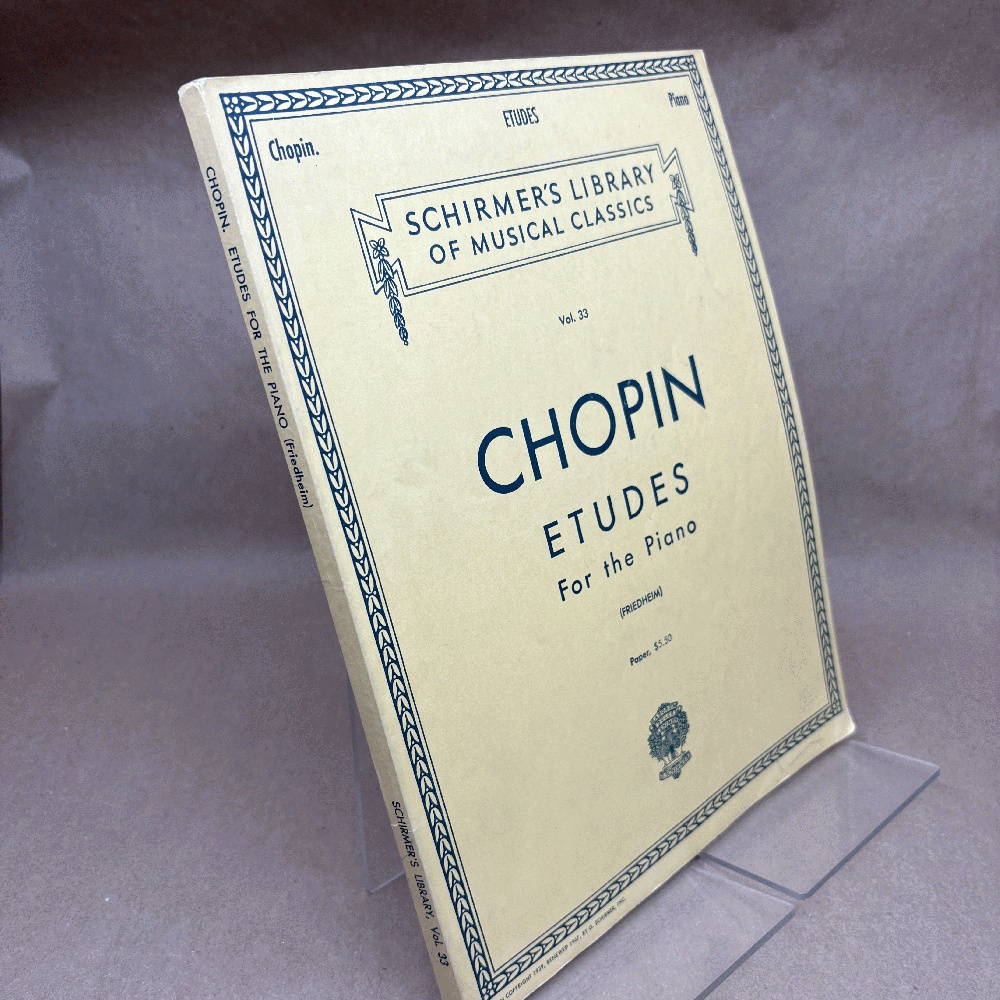 Image for Etudes for the Piano (Schirmer's Library of Musical Classics, vol.33) Etudes for the Piano (Schirmer's Library of Musical Classics, vol.33)
