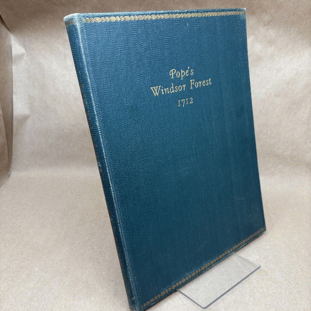 Image for Popes Windsor Forest 1712 a Study of The Popes Windsor Forest 1712 a Study of The