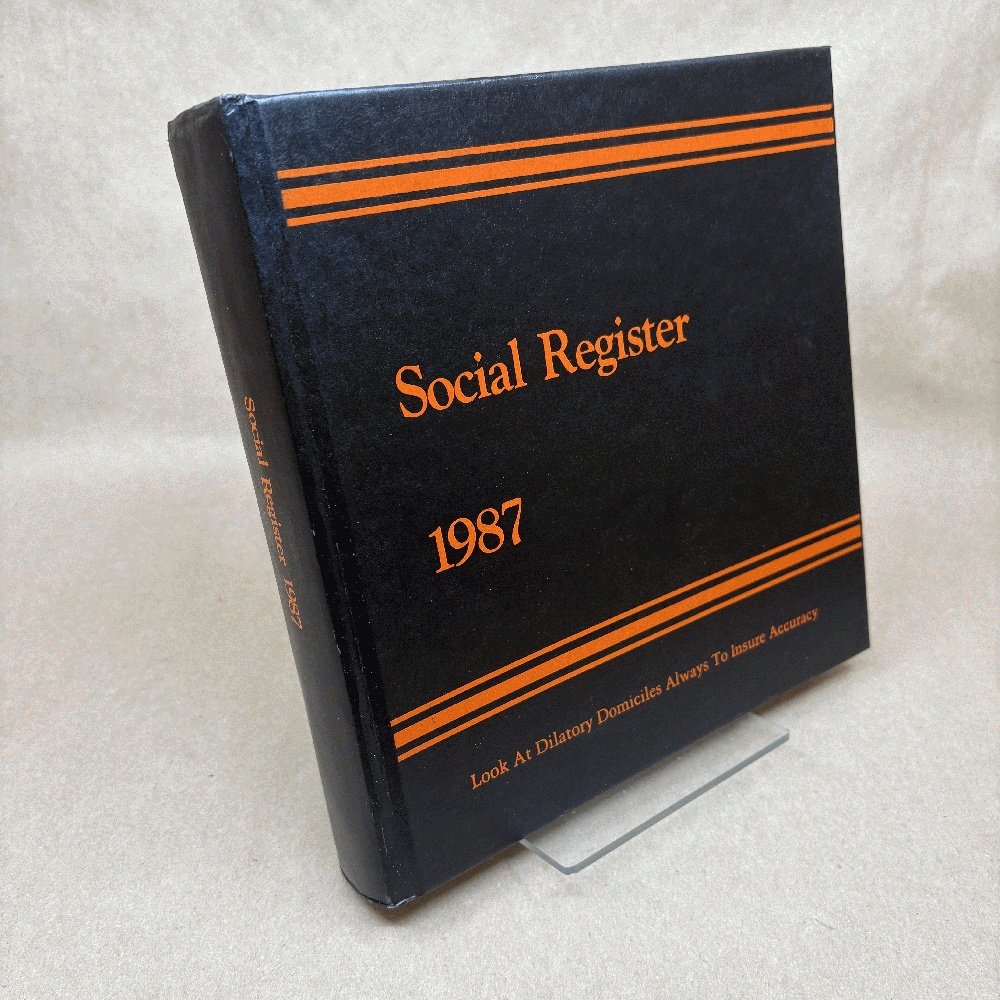 Social Register 1987