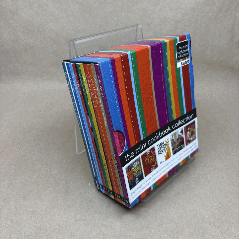 The Mini Cookbook Collection 10 Paperback Book Box Set