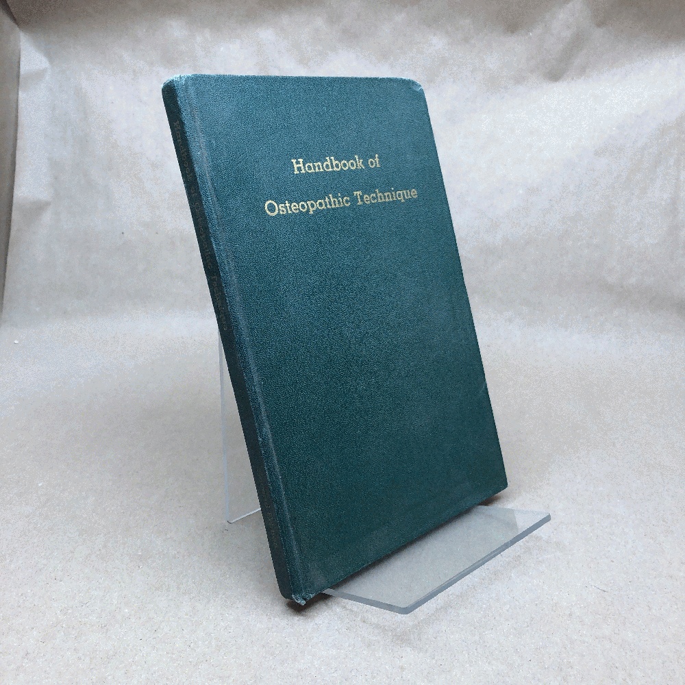 Image for Handbook of Osteopathic Technique 2ND Edition Handbook of Osteopathic Technique 2ND Edition