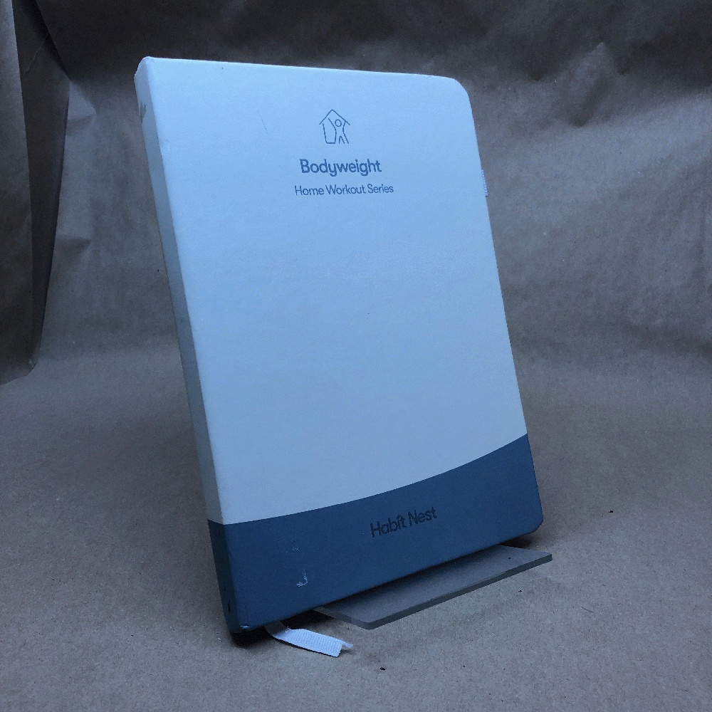 The Bodyweight Home Workout Journal. 13-Week Program. NO EQUIPMENT NEEDED. Fitness Planner,Fitness Journal,Workout Notebook.