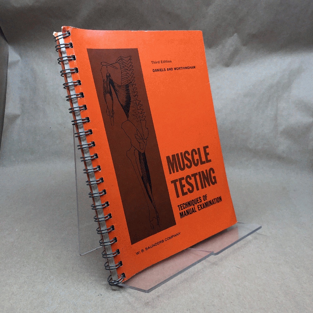 Muscle testing;: Techniques of manual examination