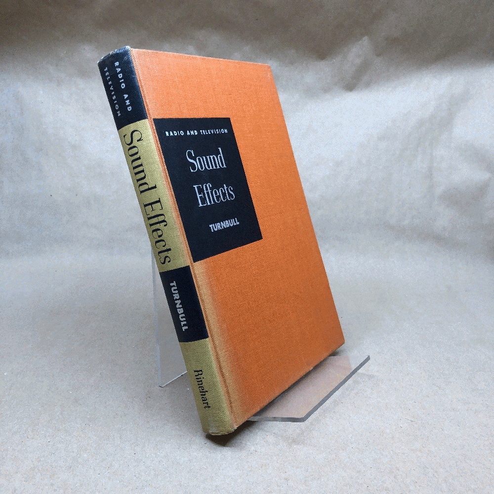 Image for Radio and television sound effects: With drawings by the author Radio and television sound effects: With drawings by the author