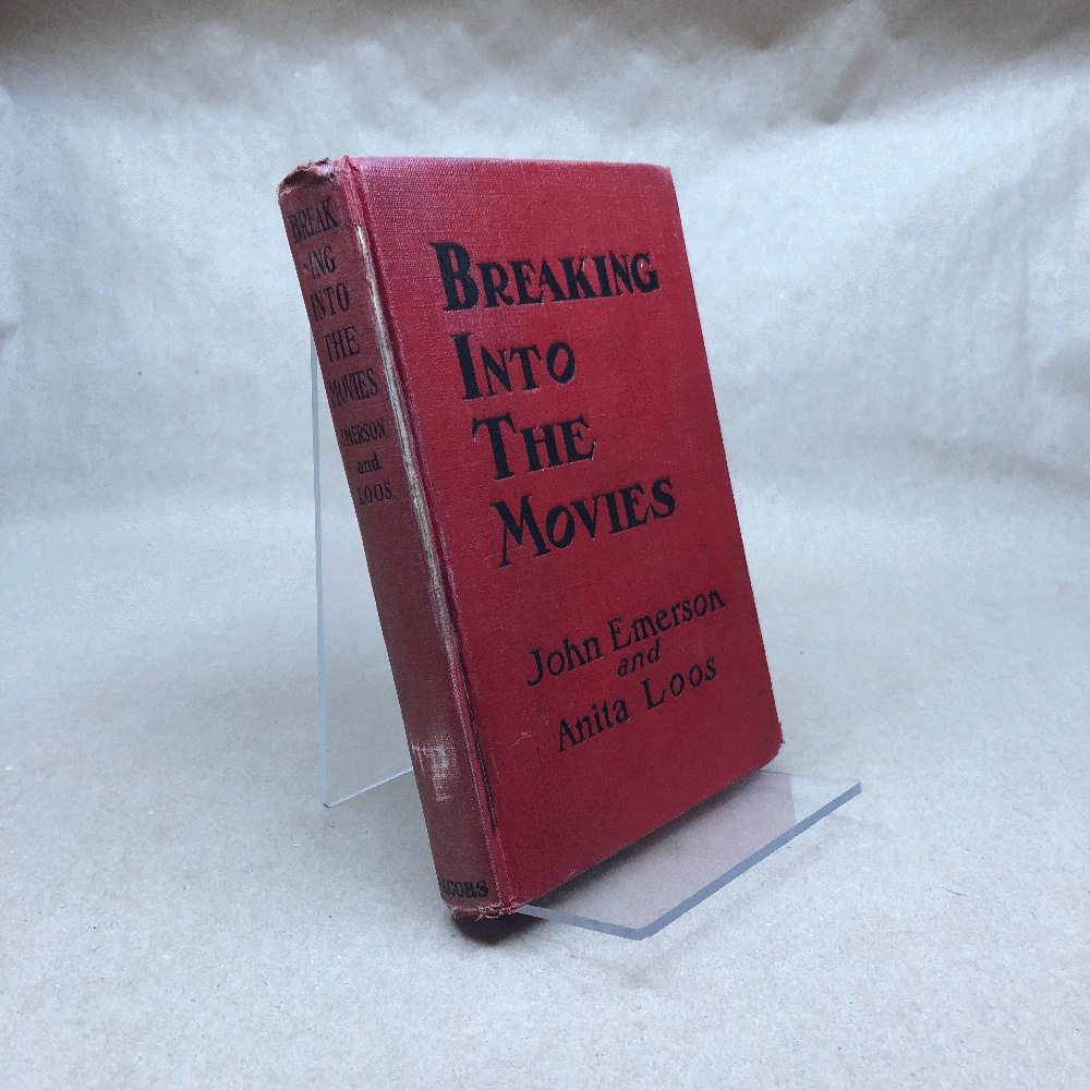 Breaking Into the Movies (First Edition, 1921)