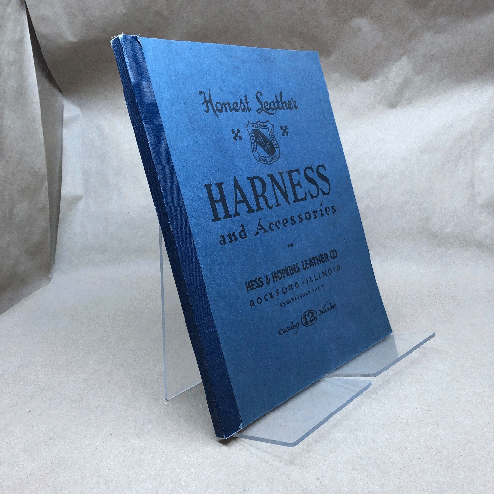 Honest Leather Harness and Accessories: Catalog Number 12, 1920
