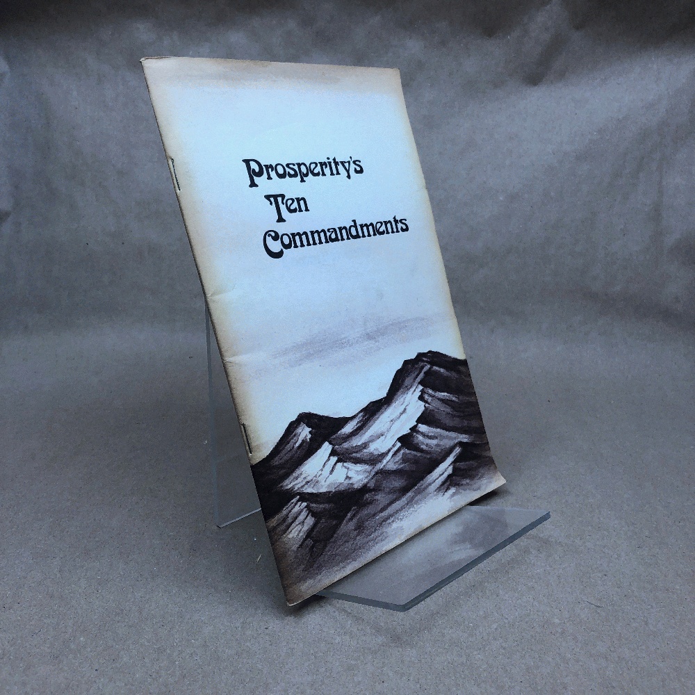 Prosperity's Ten Commandments