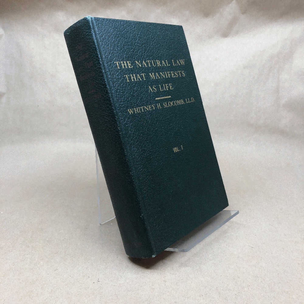 the natural law that manifests as life,volume 1