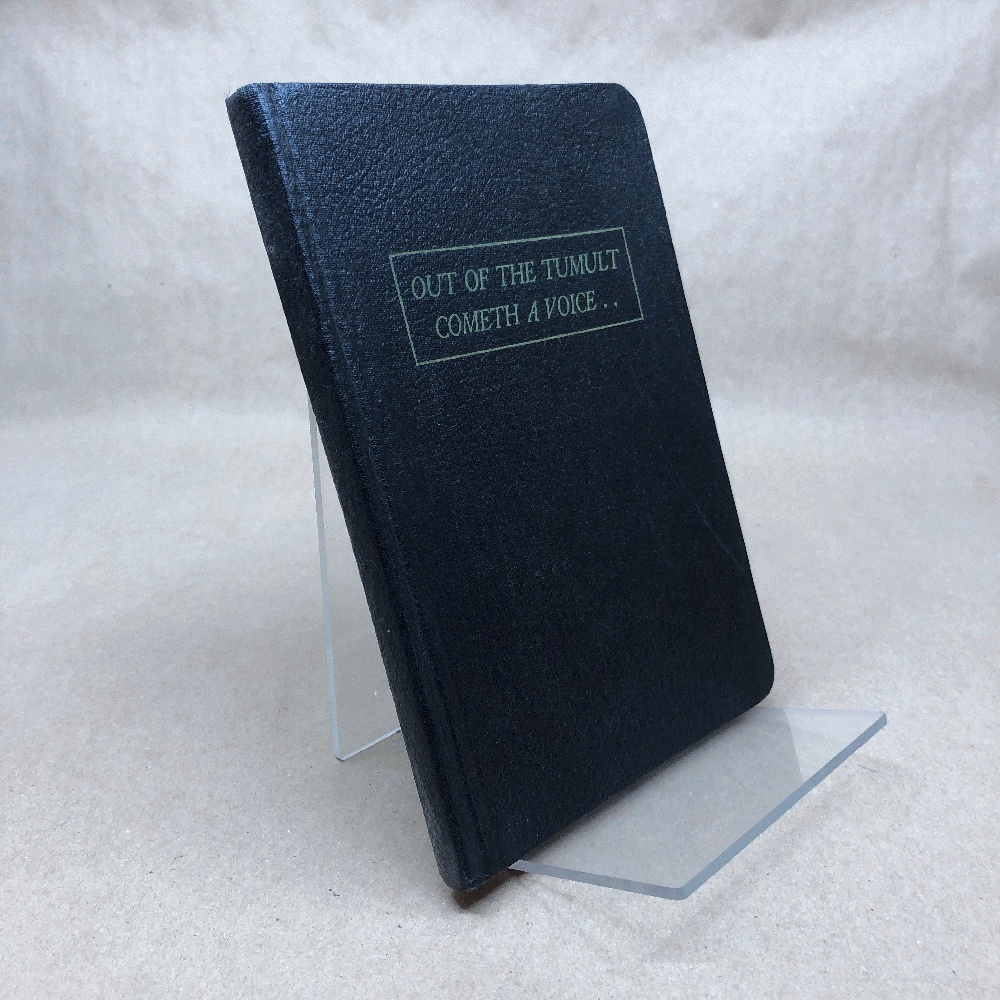Out of the Tumult Cometh a Voice (Excerpts From the Golden Scripts)