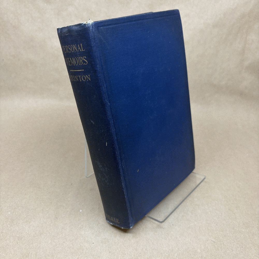 Personal Memoirs of John H. Brinton (First Edition 1914, Hardcover)