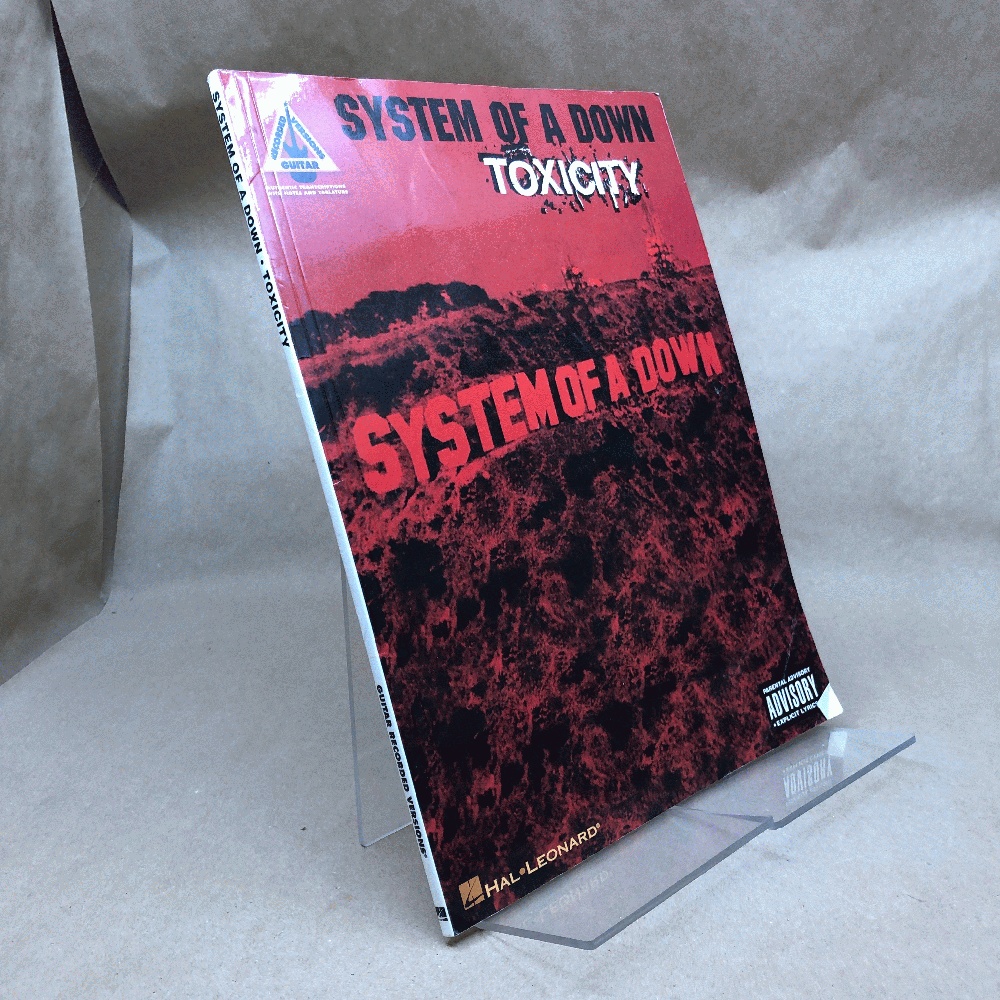 System of a Down Toxicity Guitar Recorded Versions Note-for-Note Guitar TAB 14 Songs Including Chop Suey, Aerials, Prison Song and Toxicity Hal Leonard Sheet Music Songbook