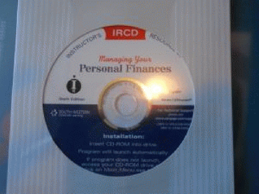 Instructor's Resource CD Managing Your Personal Finances, 6th edition