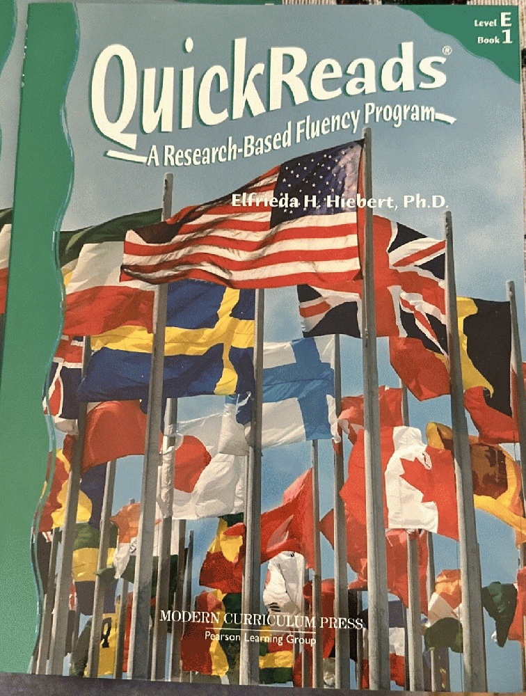 QUICKREADS LEVEL E STUDENT BOOK ONE 2004C
