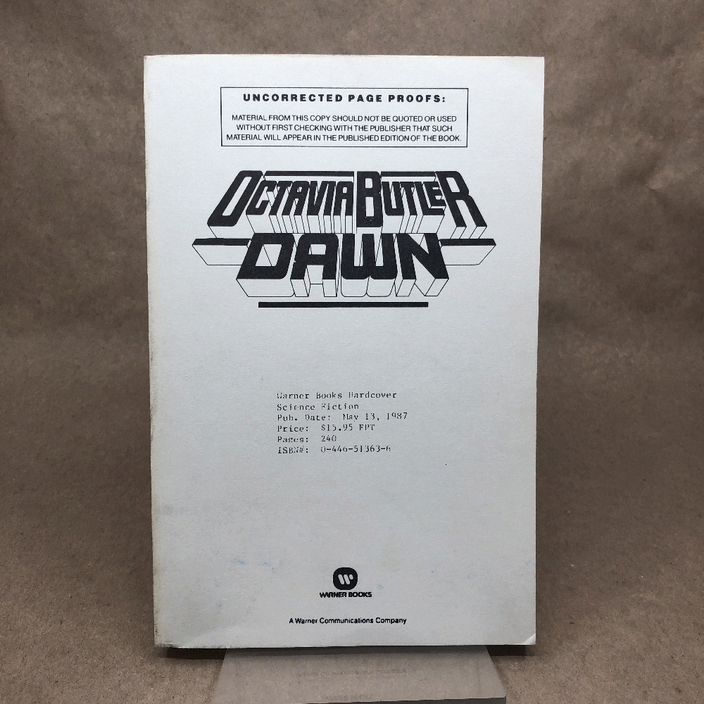 Image for Dawn (Uncorrected Page Proofs)