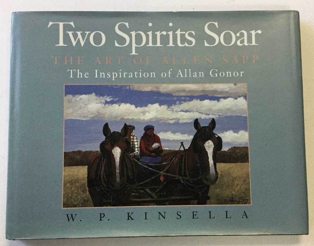 Two spirits soar: The art of Allen Sapp : the inspiration of Allan Gonor Image for Two spirits soar: The art of Allen Sapp : the inspiration of Allan Gonor