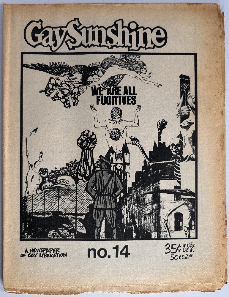 Image for Gay Sunshine No. 14 August 1972 Gay Sunshine No. 14 August 1972