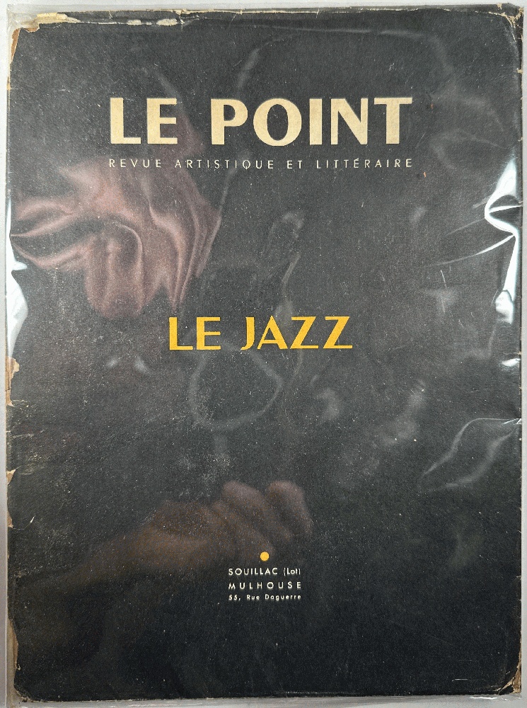 Le Jazz, Le Point Revue Artistique et Litteraire, XL Janvier, 1952