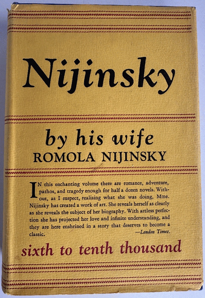 Image for Nijinsky by Romola Nijinsky, His Wife Nijinsky by Romola Nijinsky, His Wife