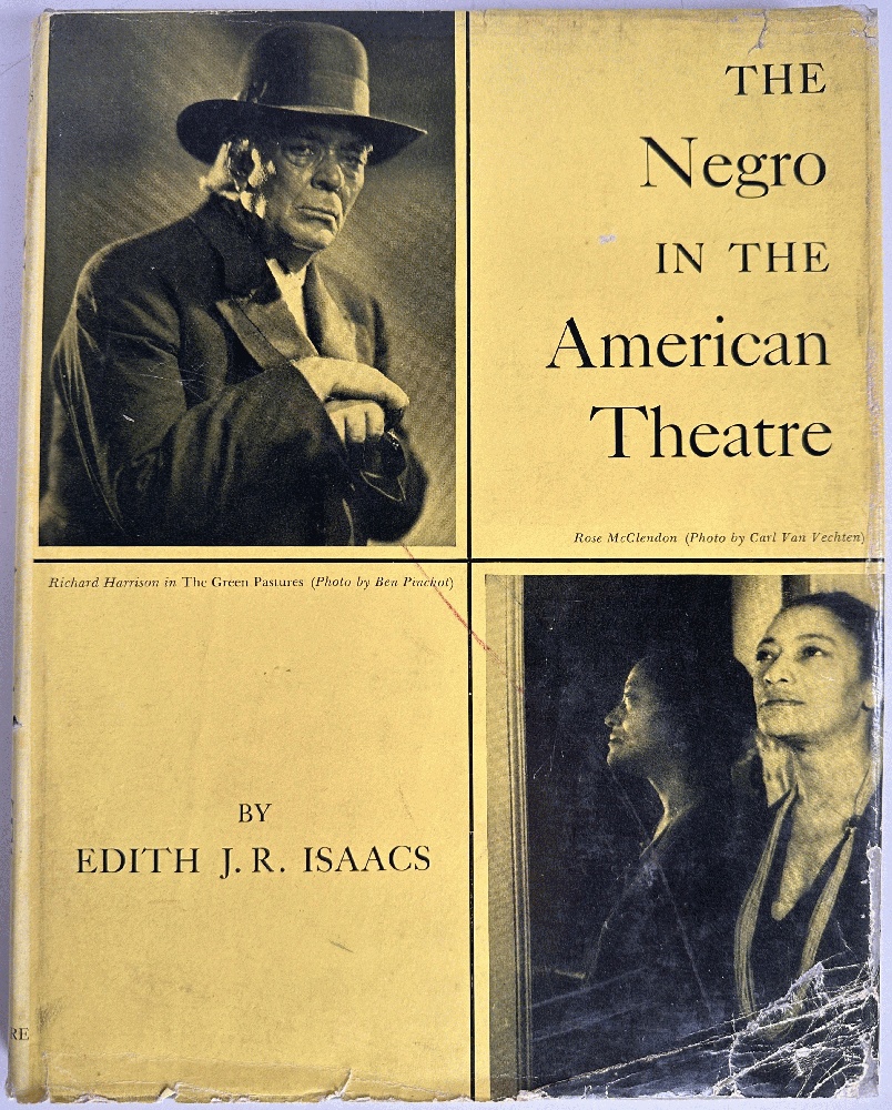 Image for The Negro in the American Theatre by Edith J.R. Isaacs The Negro in the American Theatre by Edith J.R. Isaacs
