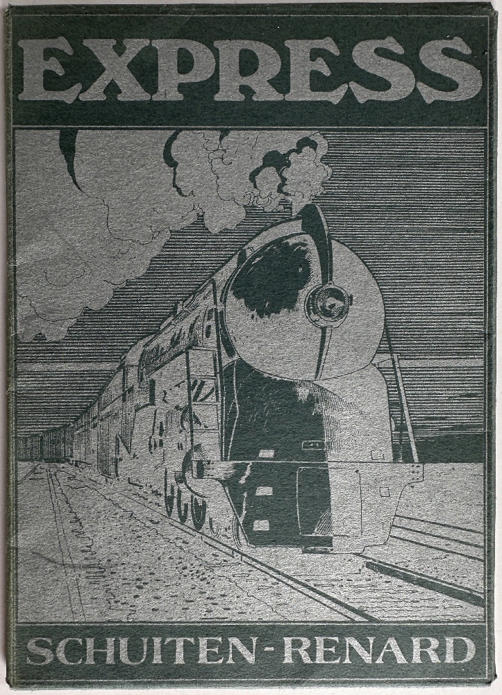 Image for Express Postcard Portfolio of 8 Cards by Claude Renard and Francois Schuiten Express Postcard Portfolio of 8 Cards by Claude Renard and Francois Schuiten