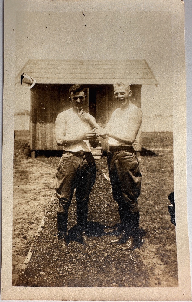 1930s Photo of Two Men Being Affectionate with One Another (Gay Int)