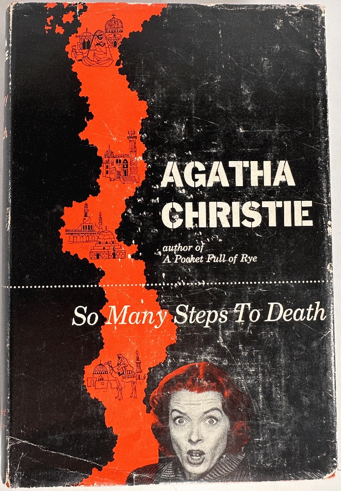 So Many Steps to Death by Agatha Christie (1st Ed)