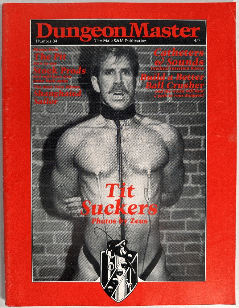 DungeonMaster, The Male S&M Publication Number 34 February 1988