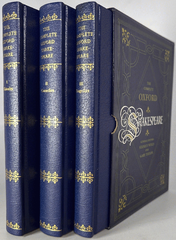 The Complete Oxford Shakespeare 3巻セット The Complete Oxford Shakespeare: Histories, Comedies, Tragedies 3